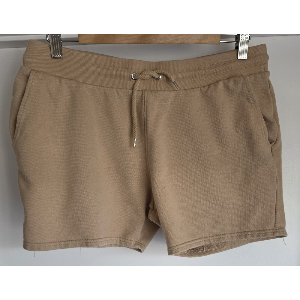 ASOS Men Shorts Size L Tan Cotton Casual Bermuda Chino Slim Fit Athleisure